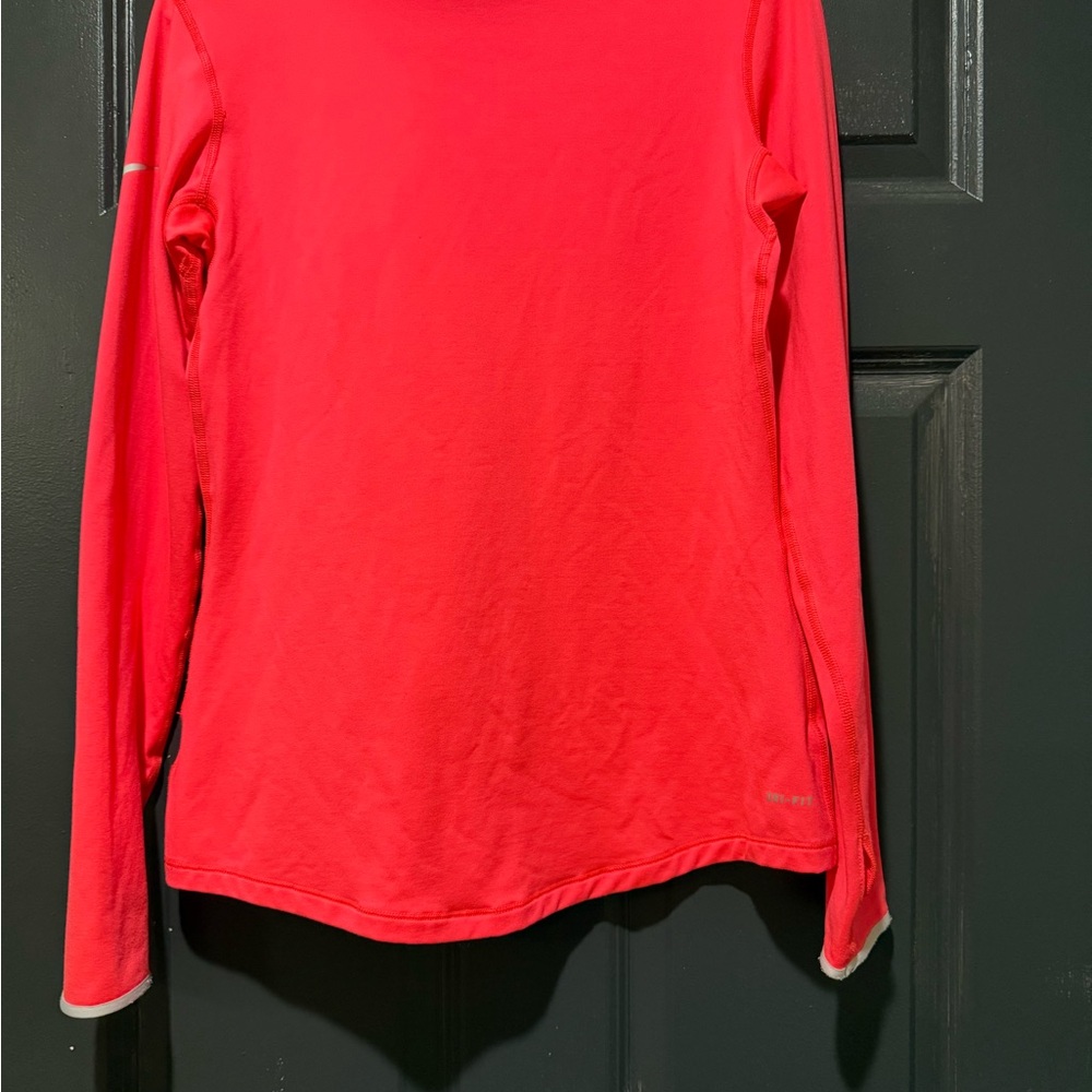 Nike Pro Dri-FIT Bright Red Top